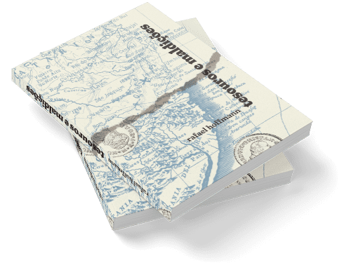 Livro Tesouros e Maldições, de Rafael Hoffmann.